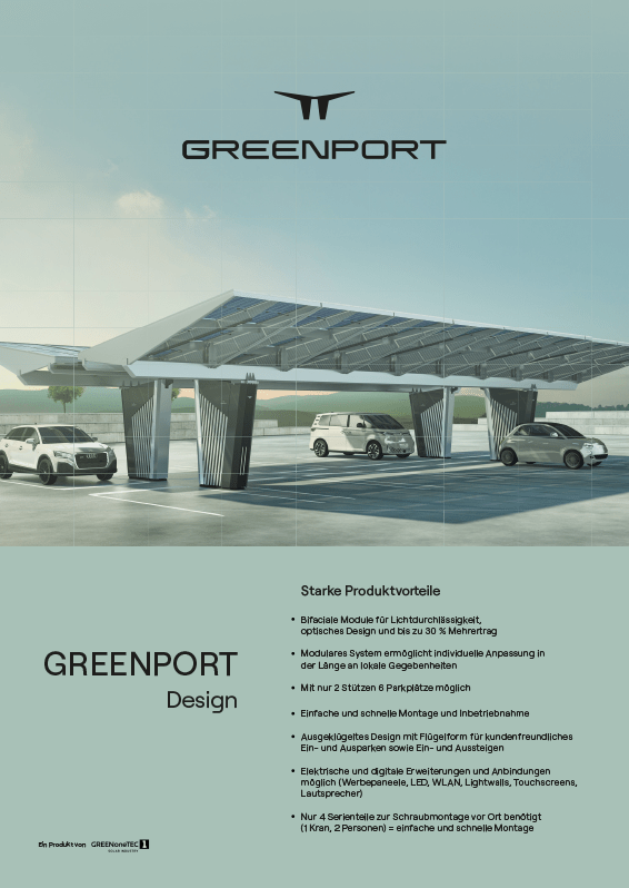 MySolar Greenport Solarcarport Design Variante