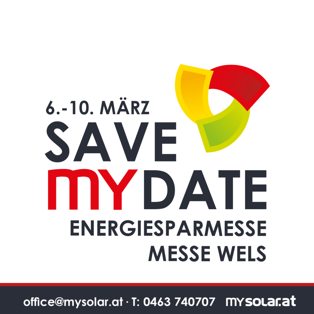 MySolar Energiesparmesse Wels