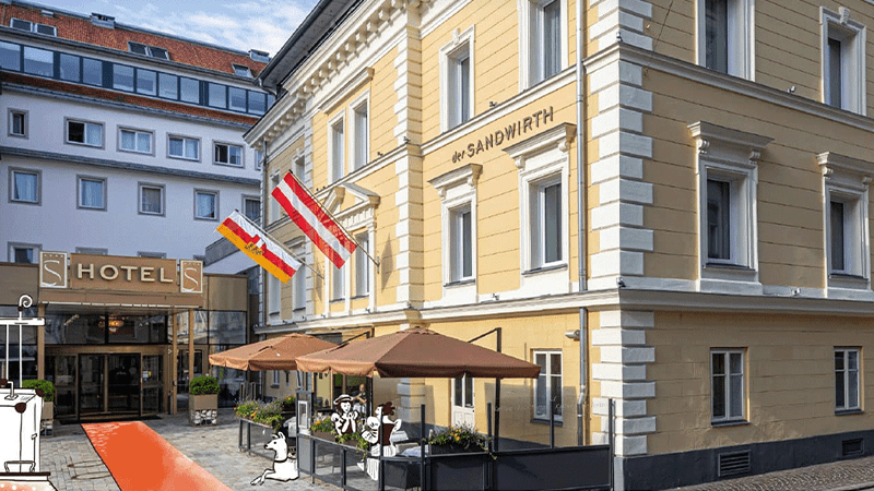 MySolar thermische Solaranlage Hotel Der Sandwirth Solarlösungen für Hotels